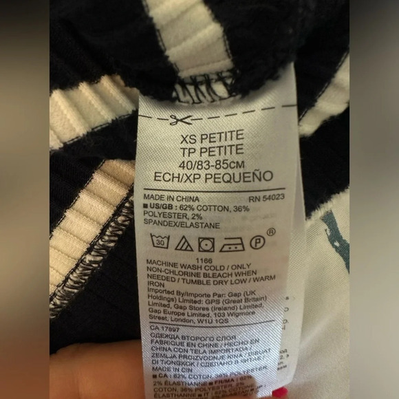 Banana Republic Striped Stretchy Midi Dress - Picture 4 of 7